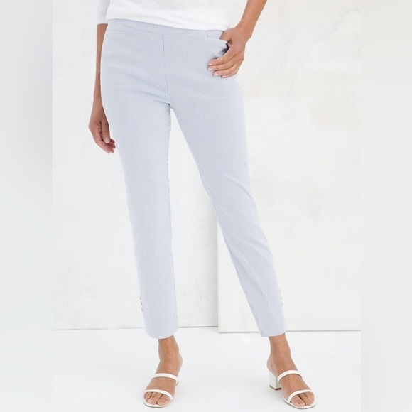 Chico’s So Slimming Brigitte Ankle Pants Chico’s Size 2 US Size 12 - Picture 1 of 12